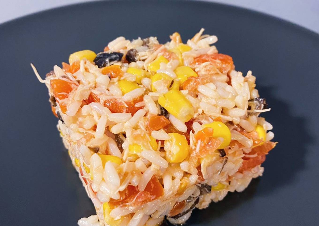 Ensalada de Arroz y Pollo 🍚