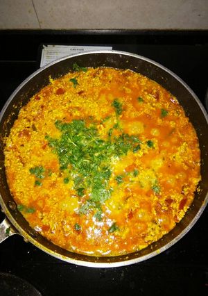 A picture of Paneer Bhurji.