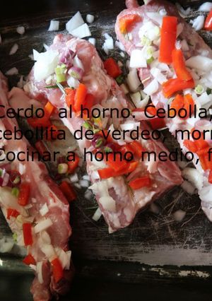Una foto de Carne de cerdo al horno