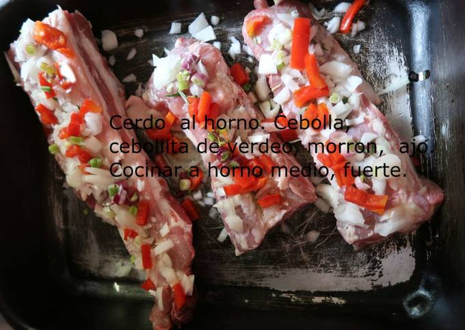 Carne de cerdo al horno Receta de Graciela Lázzaro- Cookpad