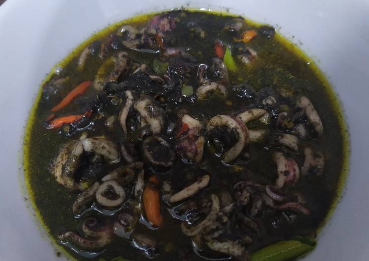 Bumbu meracik Cumi Bumbu Tinta Hitam Lezat