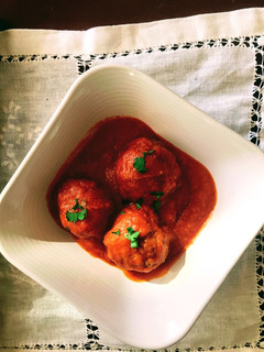 Una foto de Súper albóndigas con tomate al comino