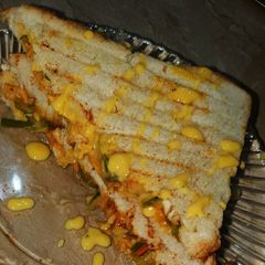 A picture of Grill tikka sandwich.