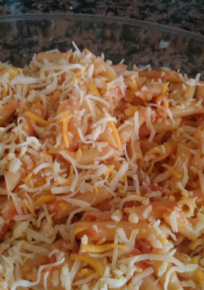 Una foto de Macarrones gratinados