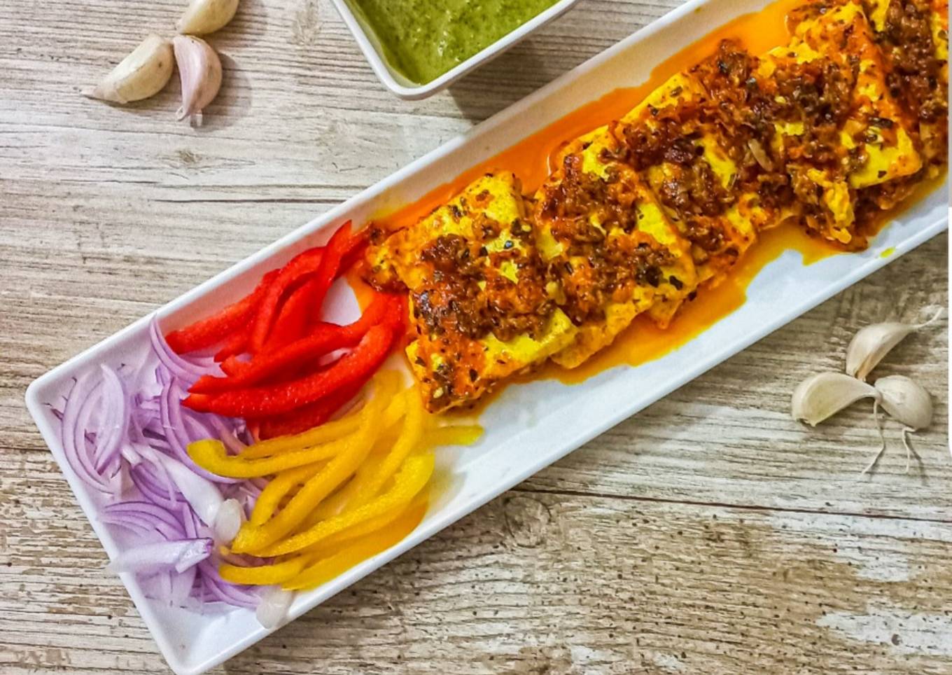 Garlic Paneer Tikka