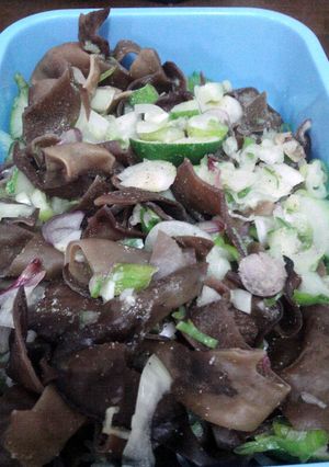 Foto resep Salad jamur kuping
