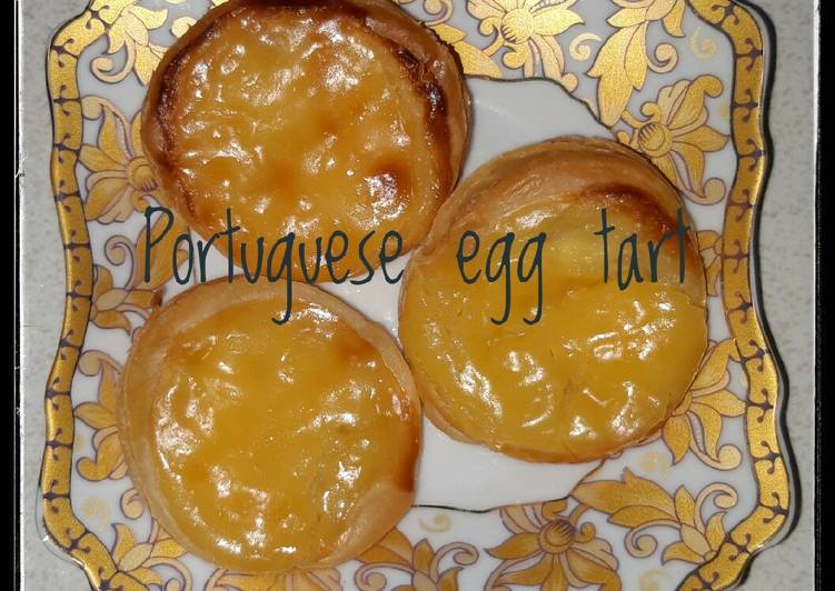 Portuguese egg tarT
