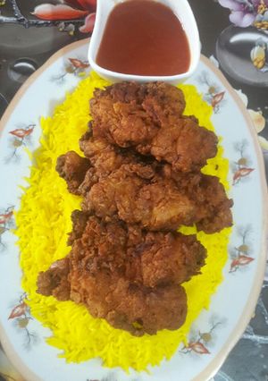 صورة لوصفة اصابع صدر دجاج مقرمشه