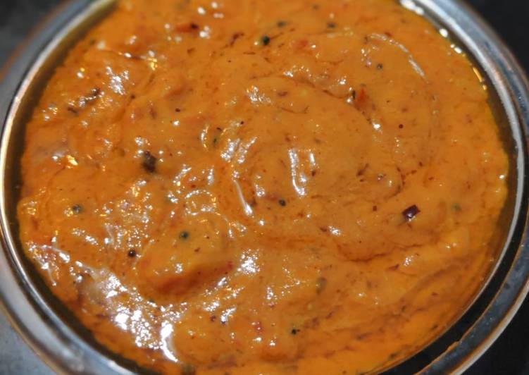 Recipe of Favorite Tomato chutney(second method)