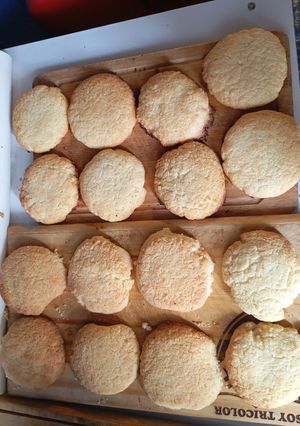 Una foto de Galletas de coco