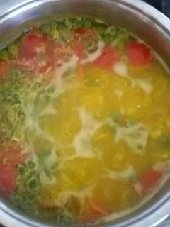 صورة لوصفة شوربة الشعيرية
