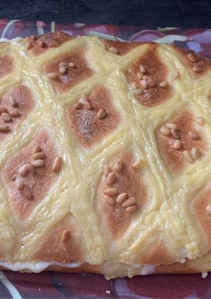 Una foto de Coca de San Juan con Crema