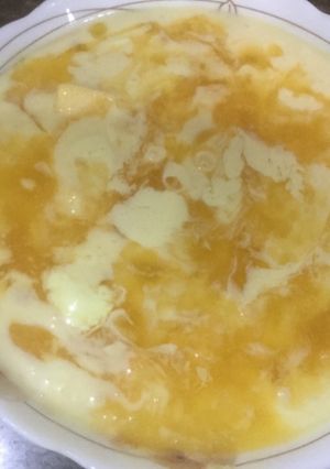 A picture of Mango raita.