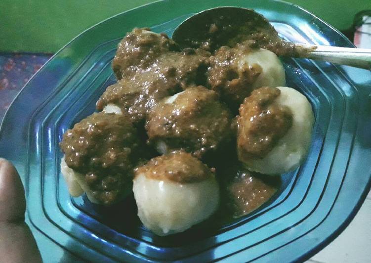 Resep Cilok saus kacang yang Enak Banget