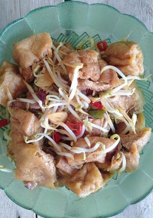 Foto resep Oseng Tahu Gembos Cambah