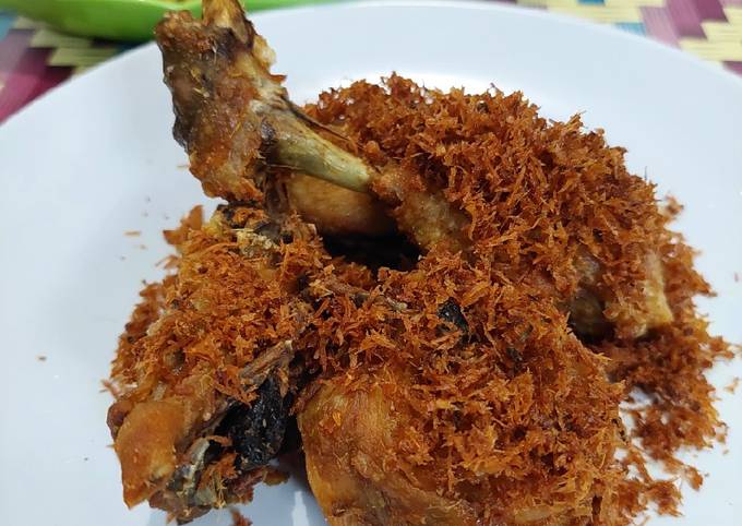 Ini dia! Bagaimana cara memasak Ayam Goreng Serundeng yang lezat