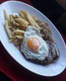 Bistec a lo pobre