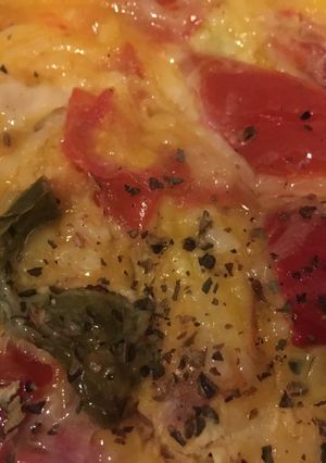 Une photo de Omelette provençale 🍳