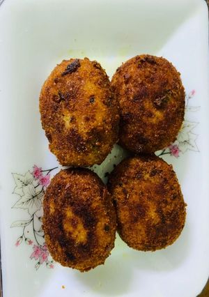 Chicken keema chop রেসিপির প্রধান ছবি