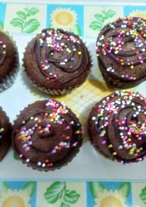 Foto resep Brownie Cupcake Kukus