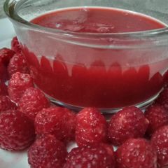 A picture of Raspberry's syurp.