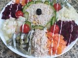 سلطة لذيذة وراقيه