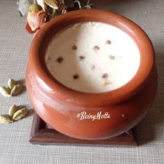 A picture of Cardamom flavour Mishti Doi.
