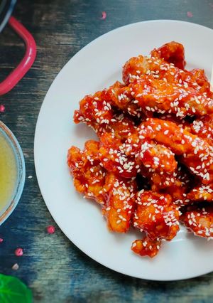 Foto resep Korean Spicy Chicken 3