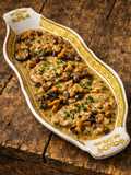Scaloppine di vitello ai funghi misti