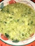 Sopa de hilachas para la abuela
