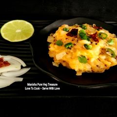 A picture of Aloo Chokha - Bihari Style.