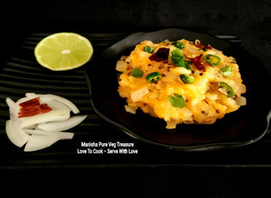 A picture of Aloo Chokha - Bihari Style.