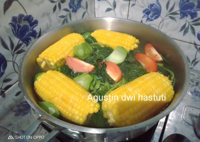 Resep Sayur Bening Temu Kunci Oleh Agustin Dwi Hastuti Cookpad