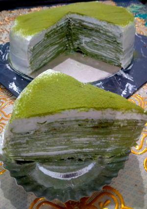 Foto resep Matcha Mille Crepes