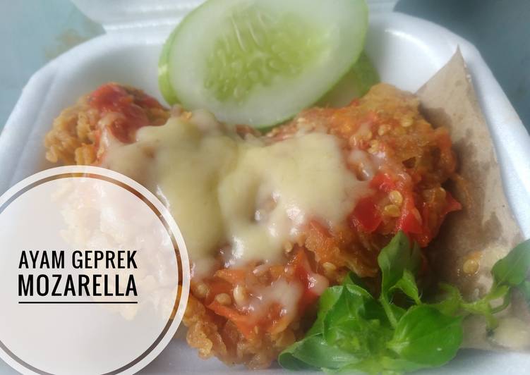 Resep Ayam Geprek Mozarella - Aneka Resep Masakan