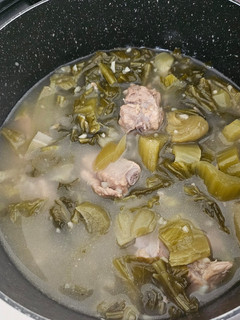 Foto resep Baikut Sawi Asin (Non Halal)