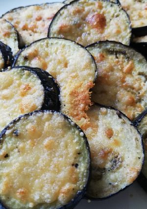 Grana padano padlizsán recept fotója