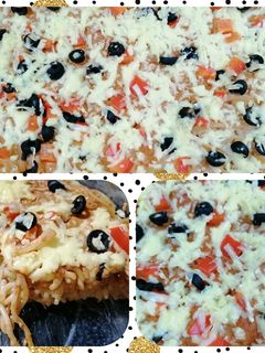 صورة لوصفة معكرونه البيتزا 🤩🍝🍕