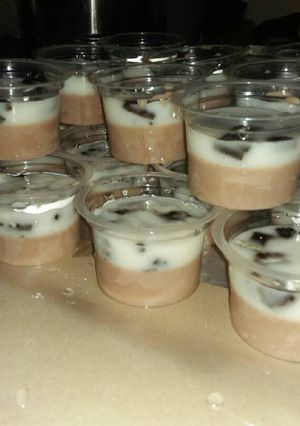 Foto resep Puding susu milo oreo 20rb