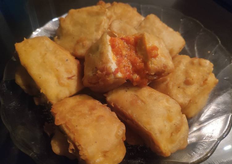 Proses Membuat Tempe goreng mercon Anti Gagal