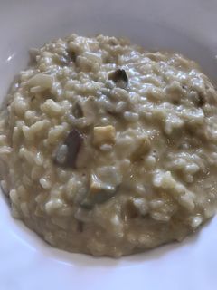 Una foto de Risotto de boletus