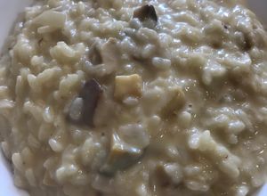 Una foto de Risotto de boletus