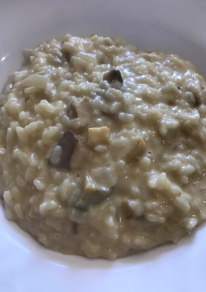 Una foto de Risotto de boletus