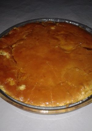Una foto de Flan Casero de Dulce de Leche