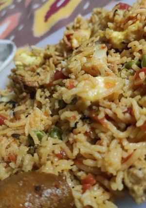 A picture of Vegetable Pulao.