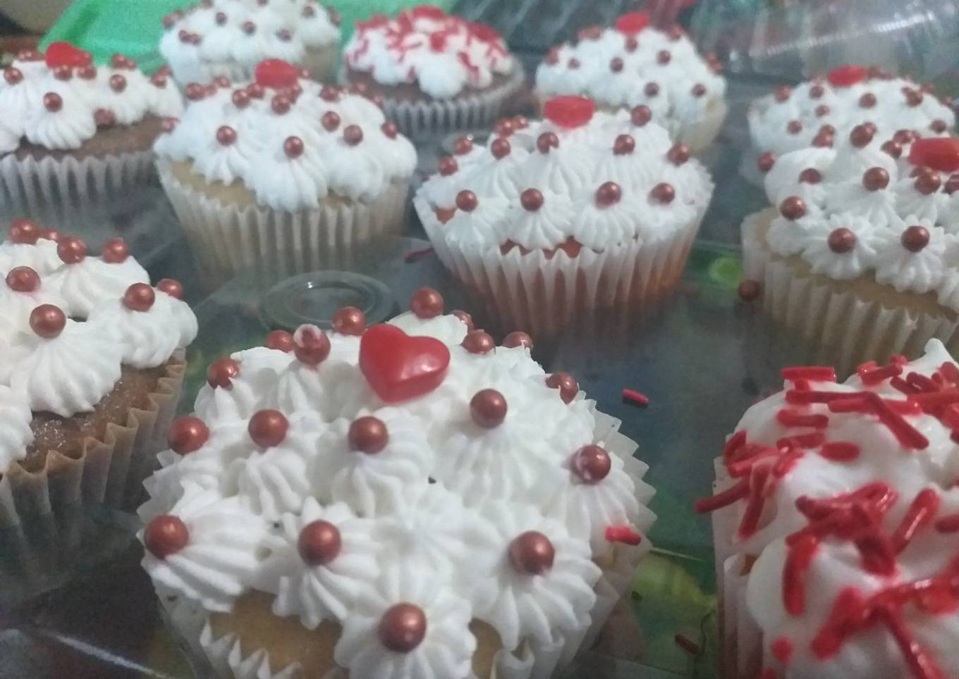 Cupcakes de vainilla