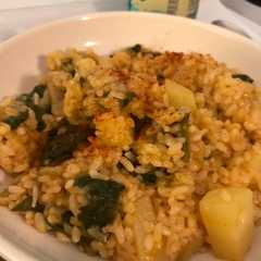 Foto principal de Arroz meloso con acelgas