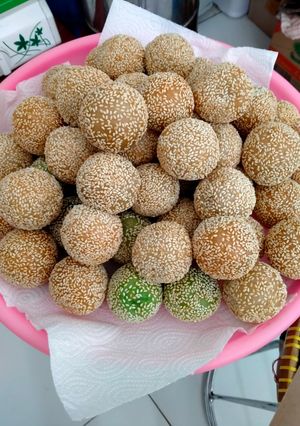 Foto resep 7. Onde onde isi kacang Merah