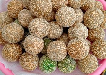 Resep Baru Onde onde isi kacang Merah Nikmat Lezat