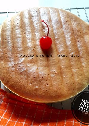 Foto resep Japanese cotton cheesecake